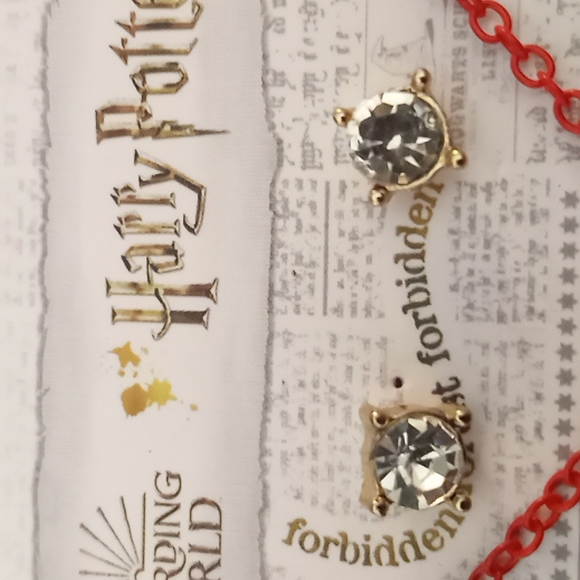 Harry Potter necklace earrings set - Picture 3 of 4